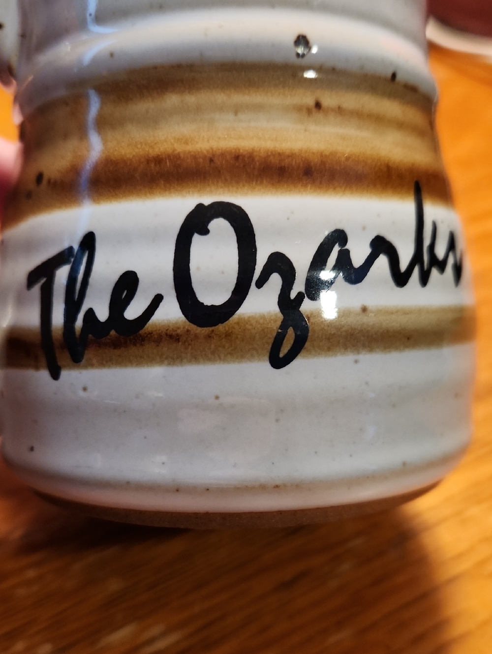 Vintage Clay In Mind The Ozarks Stoneware Mug - Picture 6 of 6
